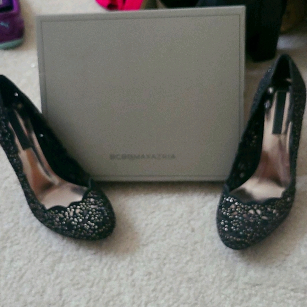 Black heels